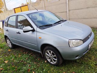2012 Lada (ВАЗ) Kalina I, голубой, 400000 рублей, вид 1