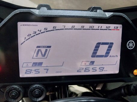 2020 Yamaha YZF-R3, чёрный, 599000 рублей, вид 5