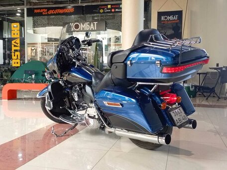 2017 Harley-Davidson Electra Glide, синий, 1670000 рублей, вид 3