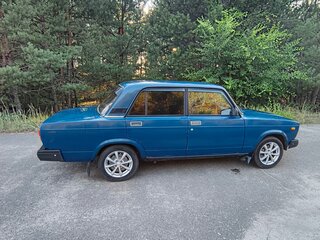 2004 Lada (ВАЗ) 2107, синий, 180000 рублей, вид 5