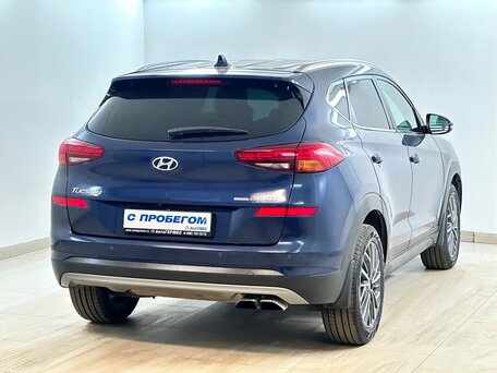 2020 Hyundai Tucson III Рестайлинг, синий, 2259000 рублей, вид 4