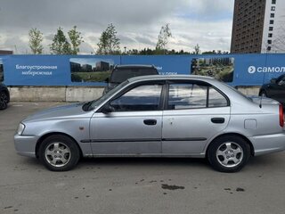 2008 Hyundai Accent ТагАЗ II, серый, 270000 рублей, вид 3
