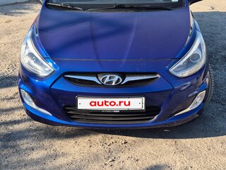 2013 Hyundai Solaris I, синий, 760000 рублей, вид 1