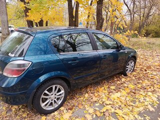 2007 Opel Astra H Рестайлинг, синий, 480000 рублей, вид 2