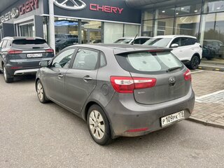 2014 Kia Rio 4-speed III, серый, 809000 рублей, вид 4