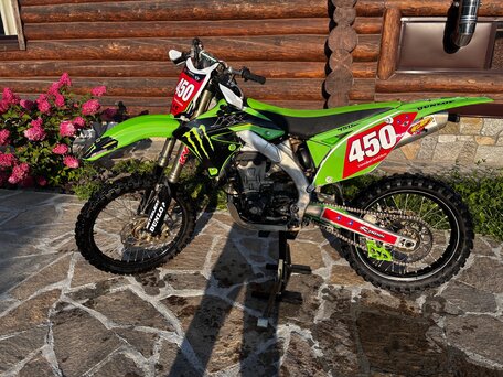 2011 Kawasaki KX 450, зелёный, 340000 рублей, вид 2