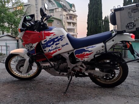 1995 Honda XRV 750 Africa Twin, белый, 365000 рублей, вид 5