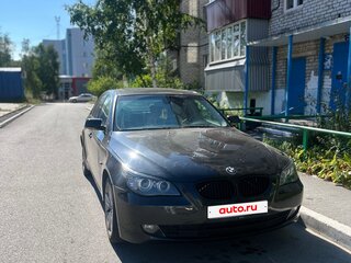 2007 BMW 5 серии 530xi V (E60/E61) Рестайлинг, чёрный, 990000 рублей, вид 2