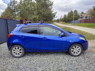 2008 Mazda 2 II (DE), синий, 385000 рублей, вид 3