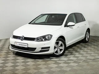 2013 Volkswagen Golf VII, белый, 1199700 рублей, вид 1