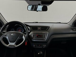 2017 Kia Rio III Рестайлинг, чёрный, 1350000 рублей, вид 5
