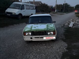 1998 Lada (ВАЗ) 2107, белый, 90000 рублей, вид 4