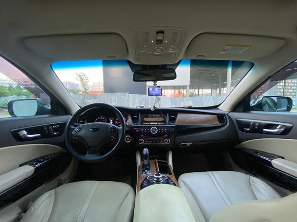 2013 Kia Quoris I, чёрный, 1280000 рублей - вид 9