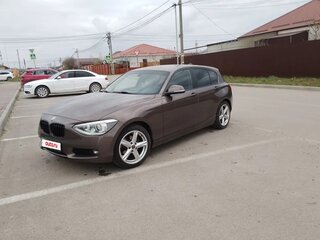 2012 BMW 1 серии 116i II (F20/F21), коричневый, 1240000 рублей, вид 1