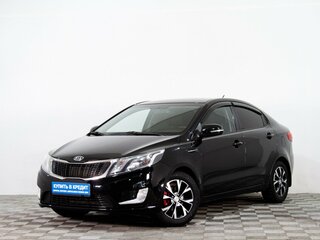 2012 Kia Rio 4-speed III, чёрный, 899000 рублей, вид 3
