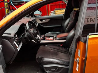 2019 Audi Q8 50 TDI I (4M), оранжевый, 5500000 рублей, вид 5