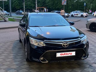 2015 Toyota Camry US Market VII (XV50) Рестайлинг, чёрный, 1900000 рублей, вид 5