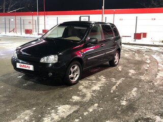 2010 Lada (ВАЗ) Kalina I, чёрный, 330000 рублей, вид 1