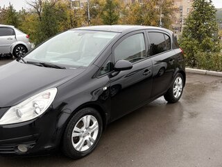 2008 Opel Corsa D, чёрный, 480000 рублей, вид 1