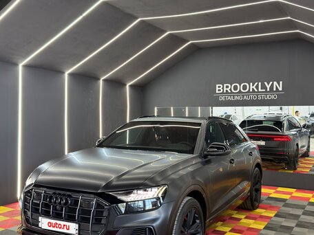 2018 Audi Q8 50 TDI I (4M), чёрный, 5500000 рублей, вид 2