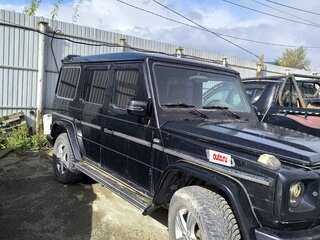 1999 Mercedes-Benz G-Класс 500 Euro 2 II (W463), чёрный, 1250000 рублей, вид 2