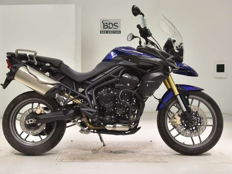 2014 Triumph Tiger 800, синий, 799000 рублей, вид 2