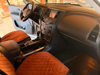 2014 Nissan Patrol VI (Y62) Рестайлинг, белый, 4200000 рублей, вид 4