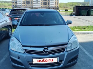 2010 Opel Astra H Рестайлинг, серебристый, 350000 рублей, вид 2