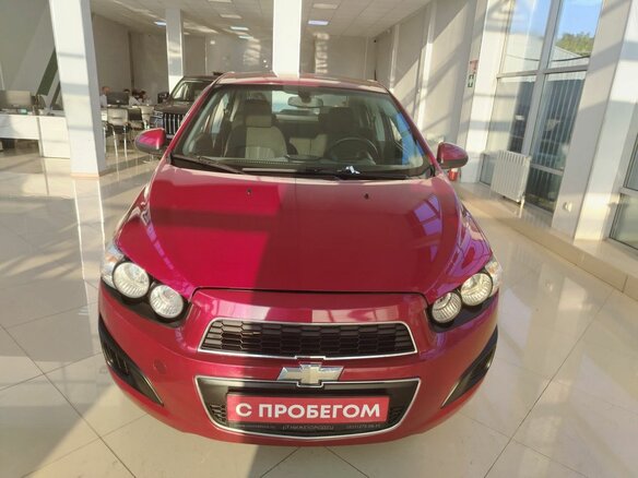 2015 Chevrolet Aveo II, красный - вид 6