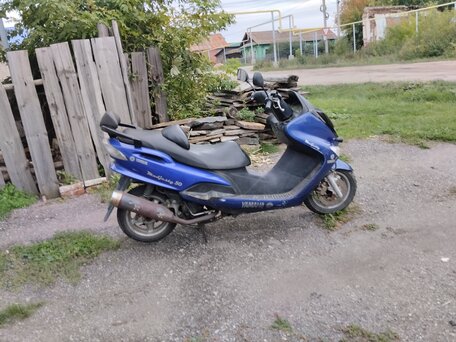 2000 Yamaha Majesty 125/180, синий, 100000 рублей, вид 4