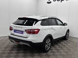 2019 Lada (ВАЗ) Vesta SW Cross I, белый, 1270000 рублей, вид 4