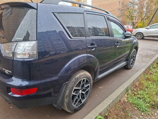 2012 Mitsubishi Outlander II Рестайлинг, синий, 1250000 рублей, вид 3