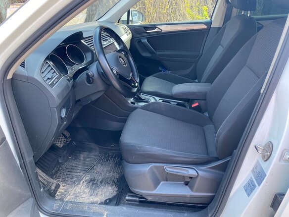 2019 Volkswagen Tiguan II, белый, 2450000 рублей - вид 7