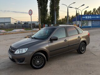 2015 Lada (ВАЗ) Granta I, коричневый, 525000 рублей, вид 3