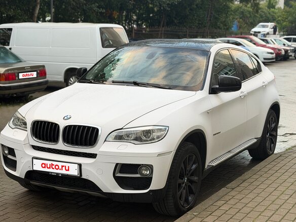2014 BMW X6 30d I (E71) Рестайлинг, белый, 2400000 рублей