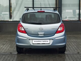 2008 Opel Corsa D, голубой, 370000 рублей, вид 4