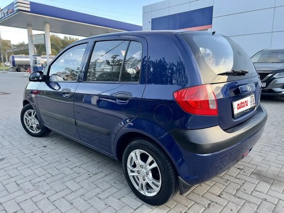 2008 Hyundai Getz I Рестайлинг, синий - вид 6