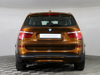2016 BMW X3 20i xDrive II (F25) Рестайлинг, коричневый, 1859000 рублей, вид 4