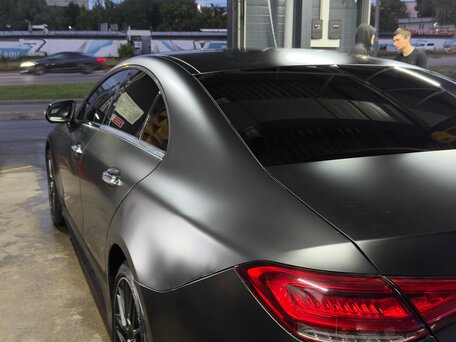 2019 Mercedes-Benz CLS 350 III (C257), чёрный, 4450000 рублей, вид 4