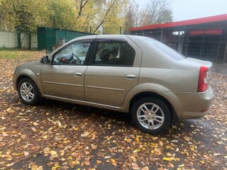 2011 Renault Logan I Рестайлинг, бежевый, 359000 рублей, вид 4