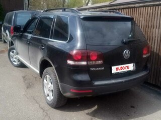 2009 Volkswagen Touareg I Рестайлинг, чёрный, 1000000 рублей, вид 3