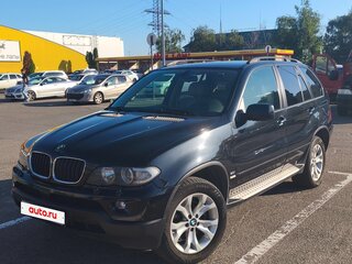 2006 BMW X5 3.0i I (E53) Рестайлинг, чёрный, 1250000 рублей, вид 1
