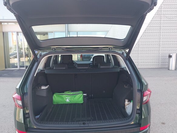 2020 Skoda Kodiaq I, зелёный, 3300000 рублей - вид 9