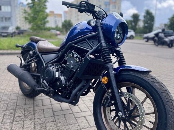 2025 Honda CMX 500 Rebel, синий, 700000 рублей - вид 1