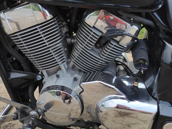 2008 Honda Shadow 750, чёрный, 515000 рублей - вид 21