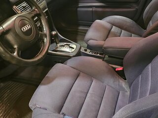 1998 Audi A6 II (C5), чёрный, 350000 рублей, вид 5