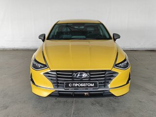 2022 Hyundai Sonata VIII (DN8), жёлтый, 1870000 рублей, вид 2