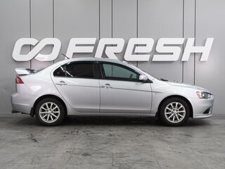2011 Mitsubishi Lancer X Рестайлинг, серебристый, 819000 рублей, вид 5