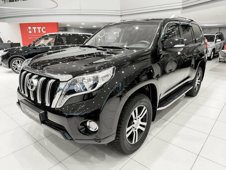 2015 Toyota Land Cruiser Prado 150 Series Рестайлинг 1, чёрный, 3090000 рублей, вид 1