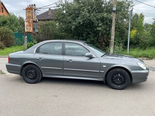 2008 Hyundai Sonata ТагАЗ IV (EF) Рестайлинг, серый, 677000 рублей, вид 3
